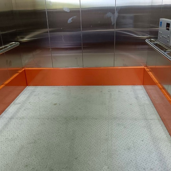 貨梯防撞檔板、貨梯牆面防撞板、不鏽鋼板