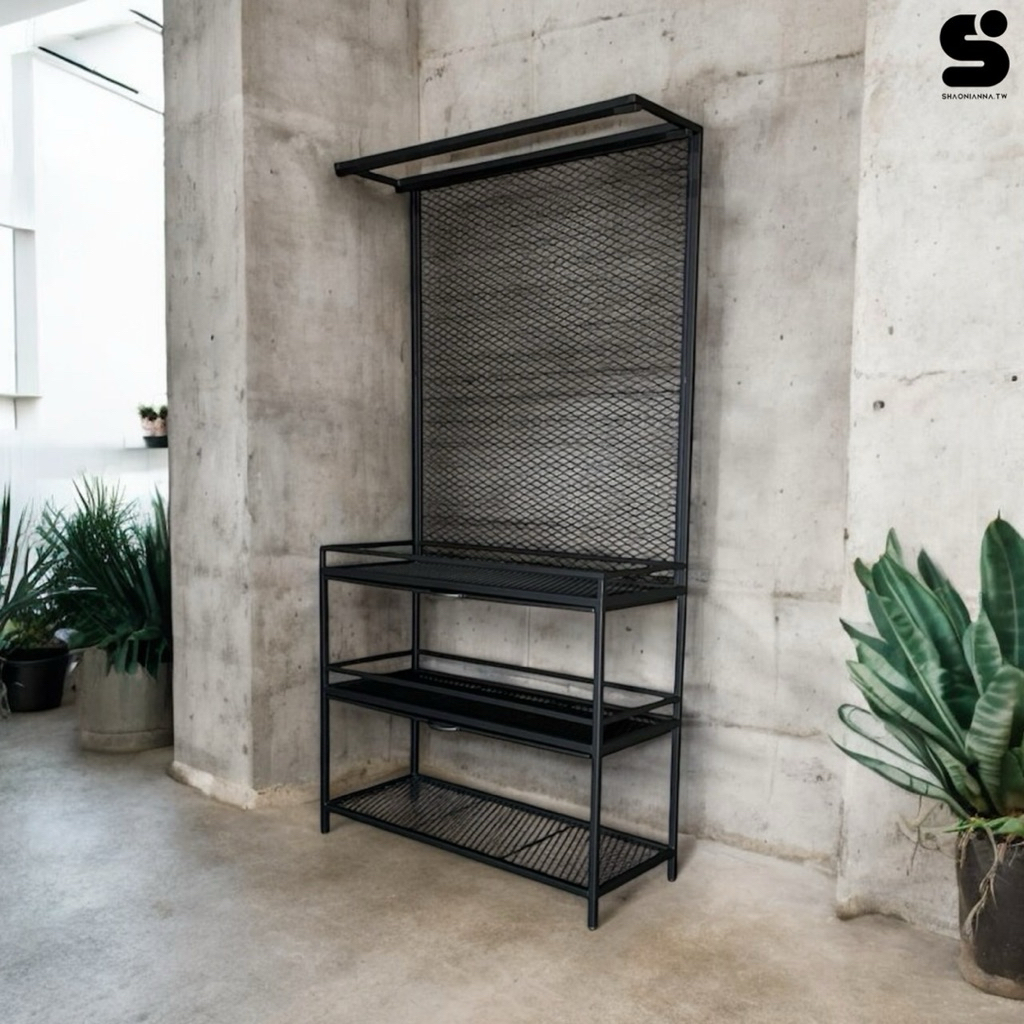 極簡風鐵製塊根植物展示架、多肉塊根植物展示架 鐵製 工業風 植物陳列架、植物架 多肉塊根專用 穩固耐用