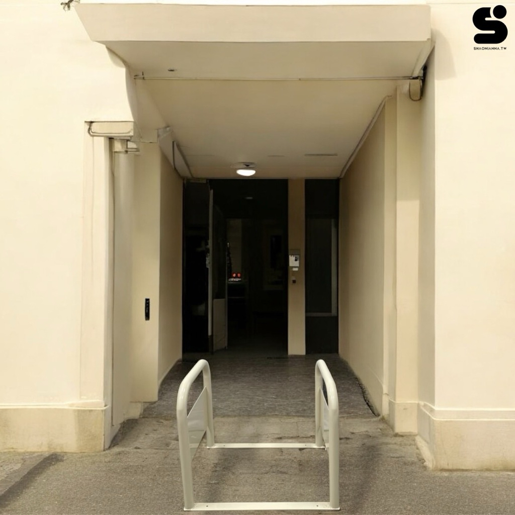 店面行人通道架、嚴禁機車、請勿停車、行人穿越架、有效防止機車、通道拒馬架、請留通道