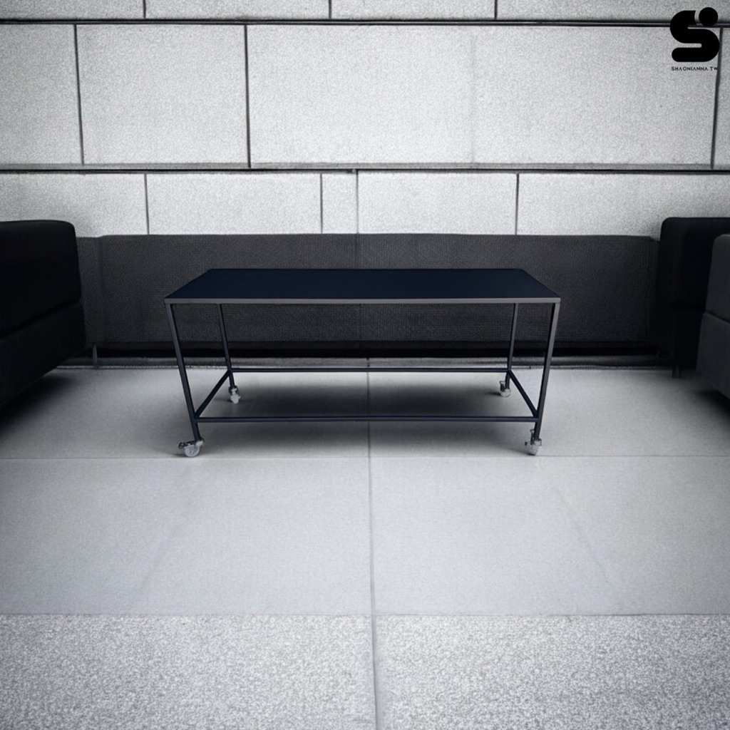 尺寸170*55 總高80公分 顏色消光黑  

活動輪剎車4個