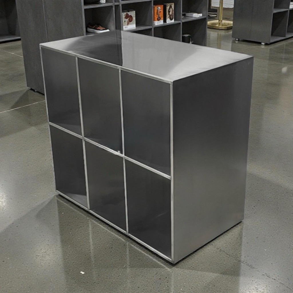 不銹鋼格子櫃 收納櫃 廚房置物架 浴室收納櫃 多層置物架