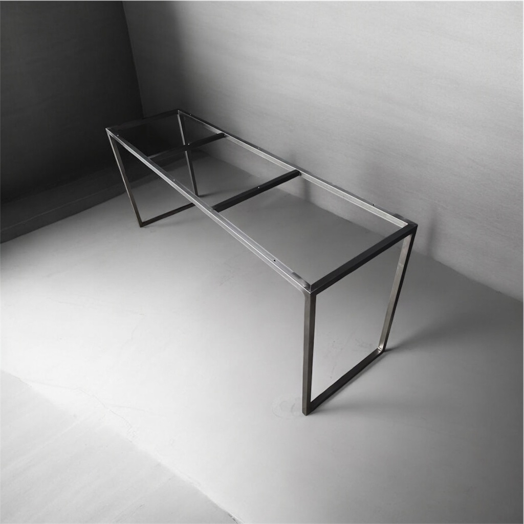 不銹鋼桌架、指接板架、木板支撐腳、造型桌腳、大板桌、吧臺腳、餐臺腳、大理石桌