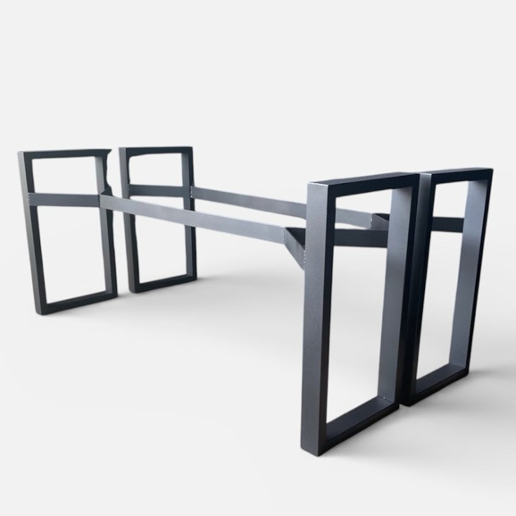 客製化外八工業鐵製桌腳、鐵腳、支撐腳定制鐵藝桌腿、支架、桌架、金屬脚架、餐桌脚、桌腳架、鐵件桌腳、支撐桿、桌邊架