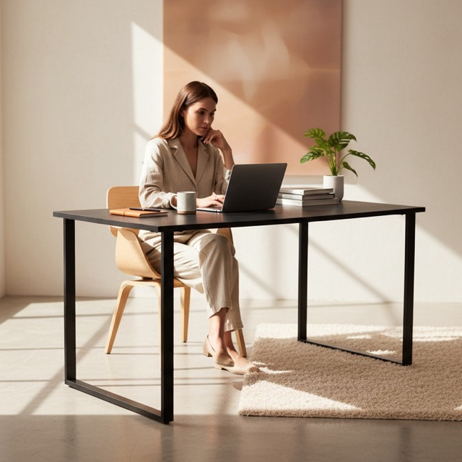 工業風全金屬電腦桌｜全鐵板桌面｜非木製

✔ 居家辦公



✔ 電競／電腦使用



✔ 公司行號／工作室



✔ 喜愛工業風、極簡風格者

【商品尺寸】

長度：120 cm

深度：60 cm

高度：75 cm

