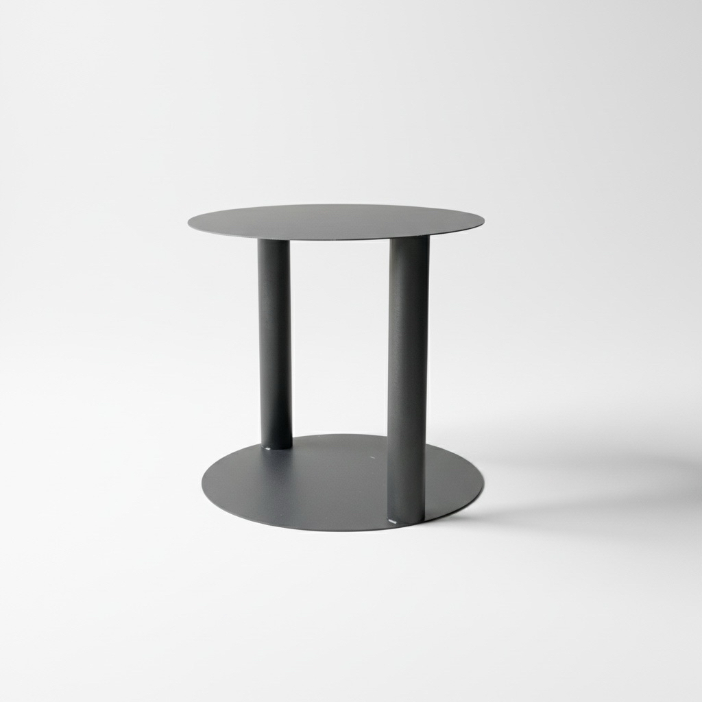 金屬小茶几｜迷你圓形客廳茶几｜沙發邊几 簡約風