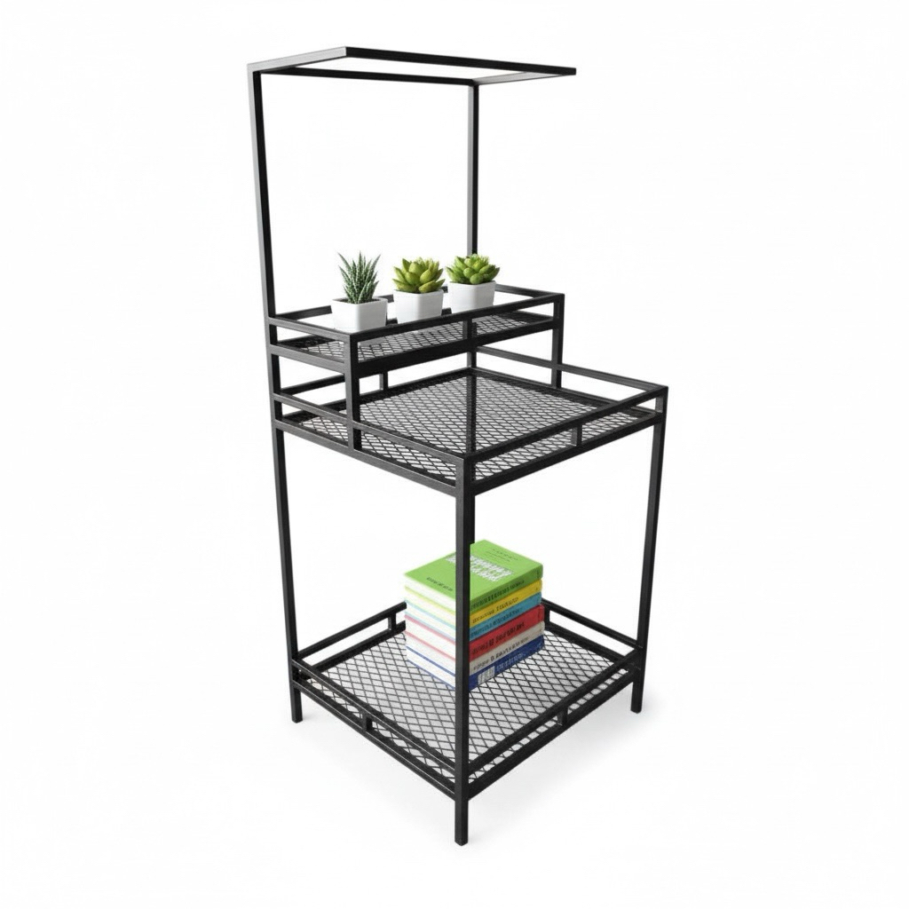 一體成型設計｜免組裝

全架焊接完成，無需自行組裝，結構穩固、耐用度高

整體尺寸：

寬 80 × 深 60 × 高 170 公分

最上層層板深度：30 公分

本商品為固定式層架

全架為一體成型設計，不可拆解、不可重新組裝

請確認擺放空間尺寸後再下單