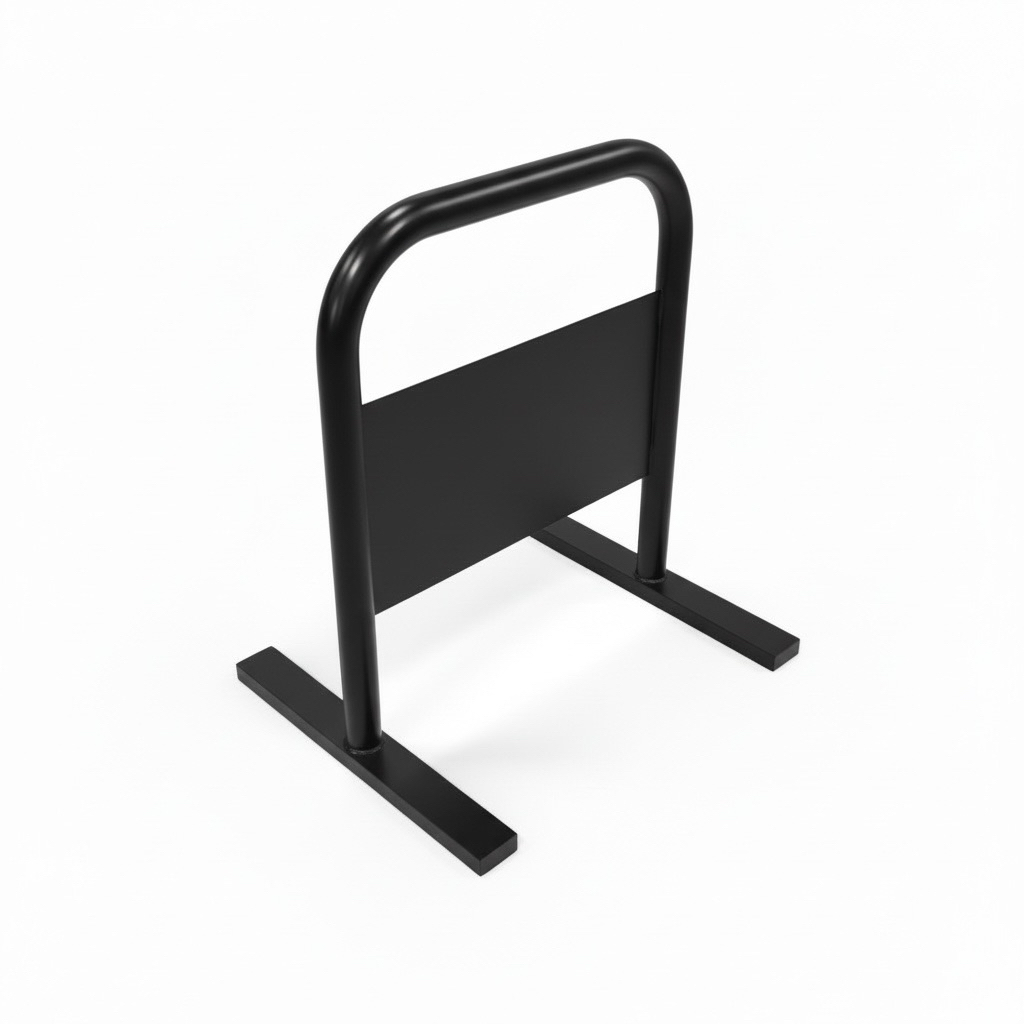 迷你小拒馬，採用消光霧黑鐵製材質，穩固耐用，適合放置於門口、停車場、店面入口或社區，作為簡易路障與交通告示用途。

本商品僅販售「架子本體」，不含任何告示紙或輸出內容。

小巧迷你設計，方便搬移，適合短期或長期使用，兼具實用與質感。