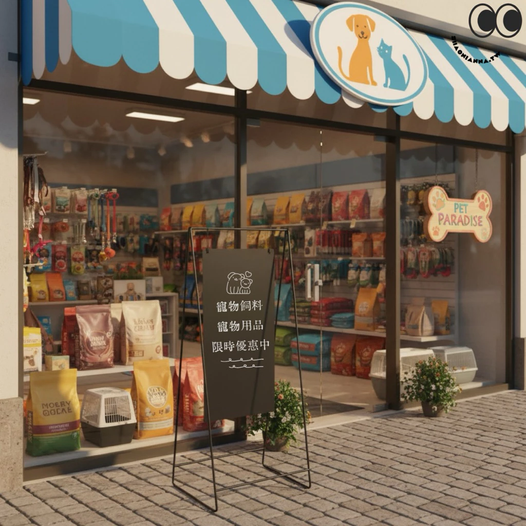  門口展示立式招牌架｜咖啡店・餐廳・市集都適用 客製化服務