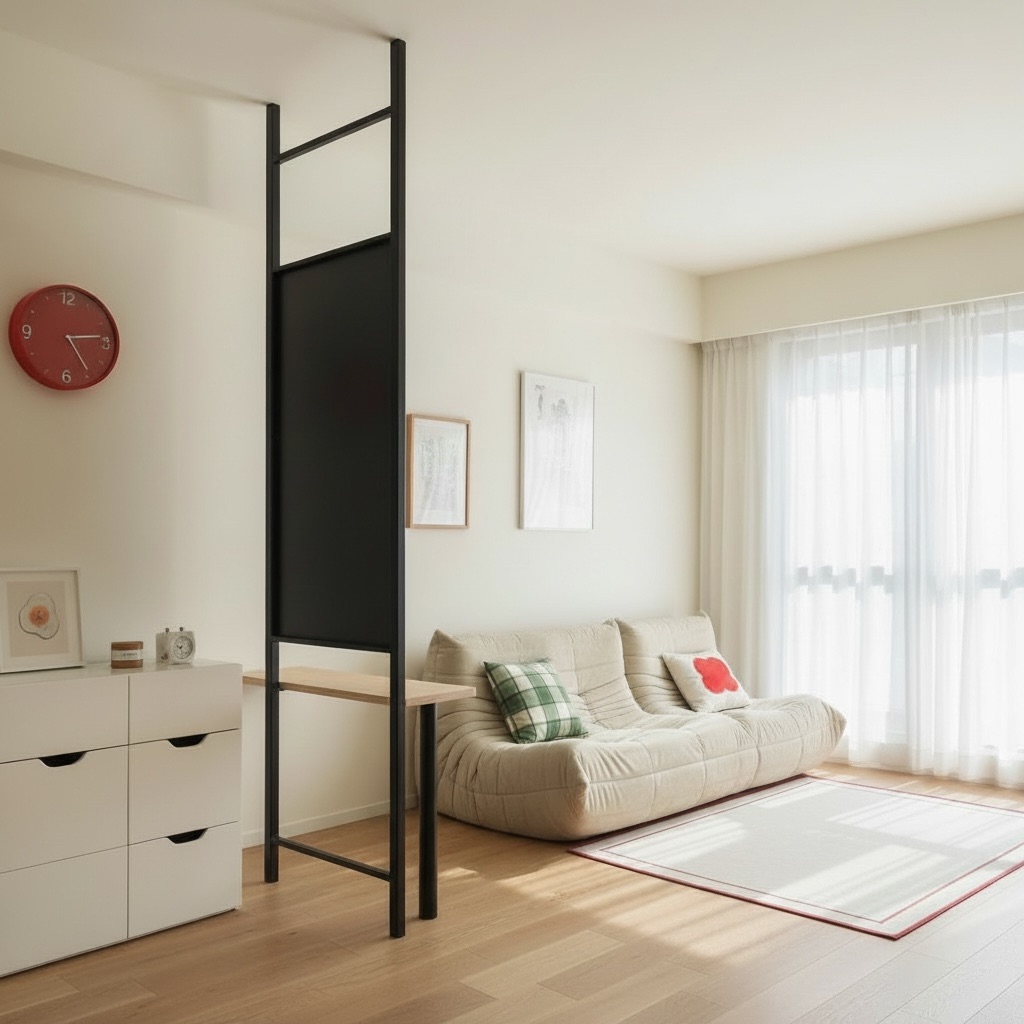 屏風架、居家檔架、造型鐵架、頂天立地架、隔間、辦公、居家