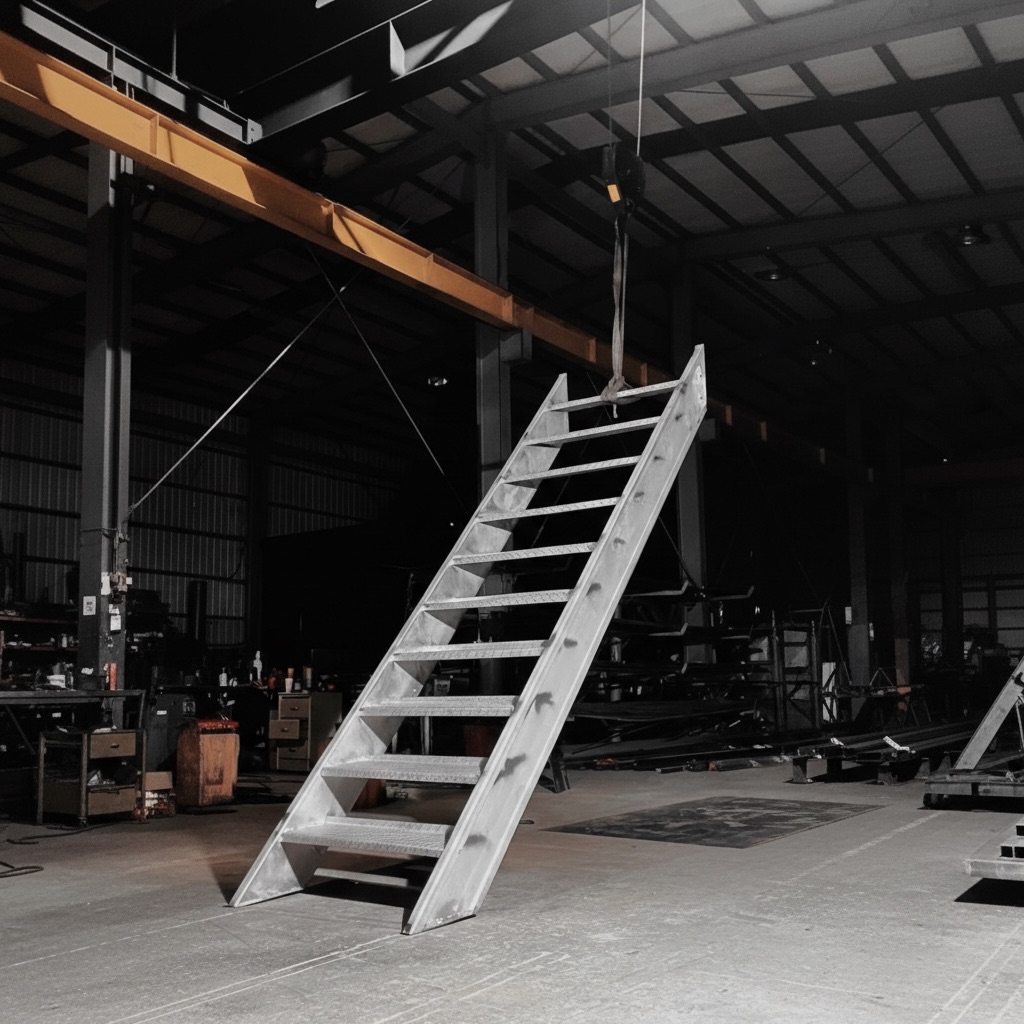 鋼構樓梯、不銹鋼樓梯、鐵樓梯、白鐵花板樓梯、樓梯踏板、一體式