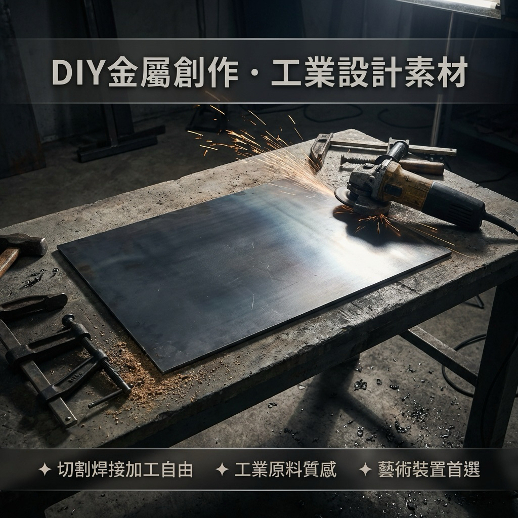 黑鐵板｜未防鏽｜遇水即生鏽｜工業原料板｜DIY／