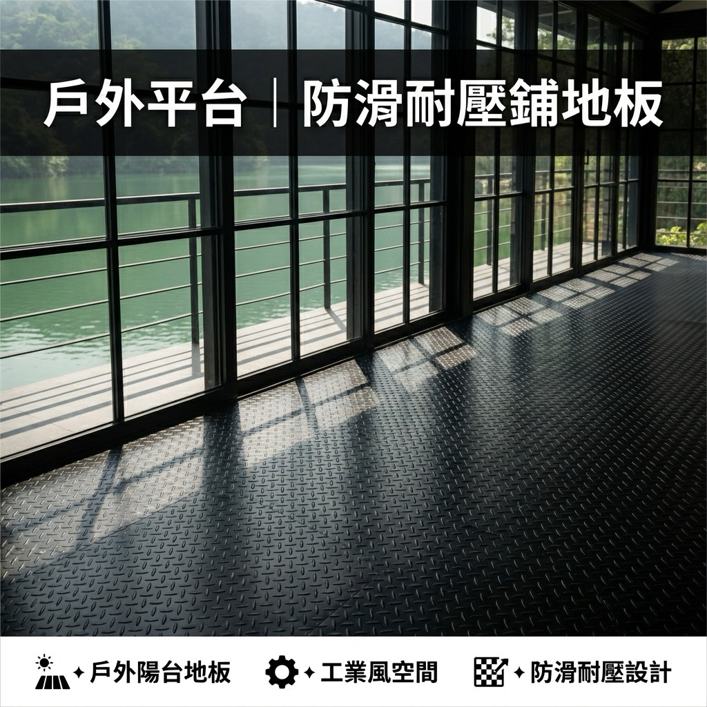 防滑設計：凸起的菱形花紋有效增加摩擦力，提供優秀止滑效果
耐磨耐用：高強度鋼板材質提升耐用性與使用壽命
四邊導角處理：邊緣尖銳處已打磨，使用更安心
粉體烤漆提醒：板材 粉體烤漆需於邊緣鑽小洞 以利固定與上色，如介意此處加工者請 勿下單
多用途應用：可作為平台、踏板、外殼等結構部件，兼具實用功能與工業美感
（又稱花紋鋼板、防滑板）質感升級，兼具 防滑、耐磨損與保護作用，用途廣泛。板材尺寸為 50*50公分，適用於 機械設備平台、踏板、外殼 以及住宅、工業廠房、交通工具、公共設施等場域。