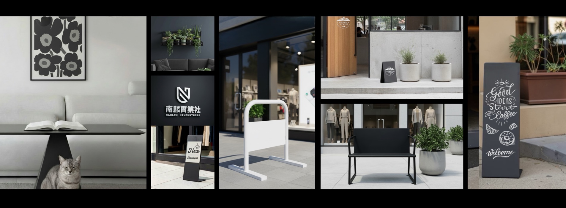 南麟實業社｜金屬製品製造・客製化鐵件・工業風家具｜台灣在地設計製造