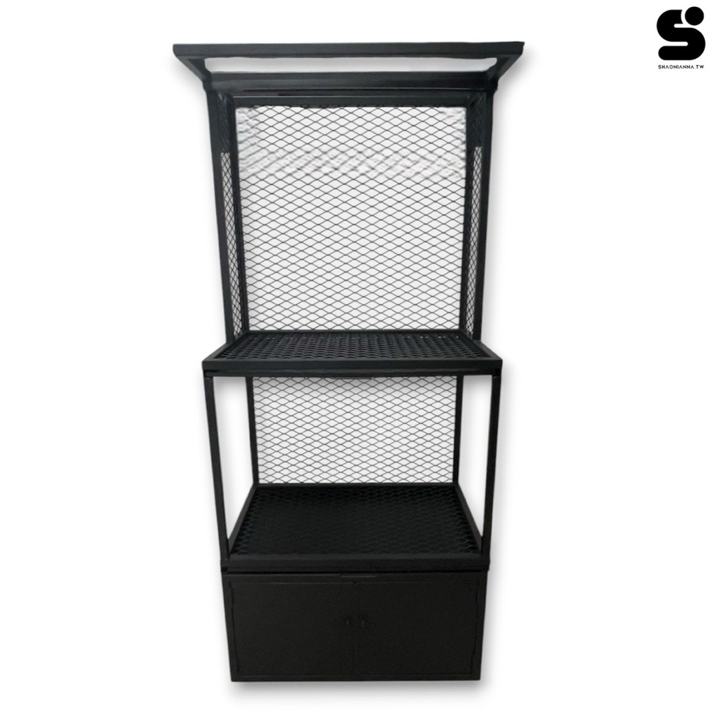 植物架、塊根植物鐵架、居家陽臺日式塊根植物龍舌蘭可掛補光燈軌、外加櫃體、集水盤