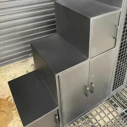 工業風樓梯櫃、櫥櫃、傢俱、收藏品櫃、多功能上下梯櫃子、鞋櫃、書櫃、儲物書架、收納展示架