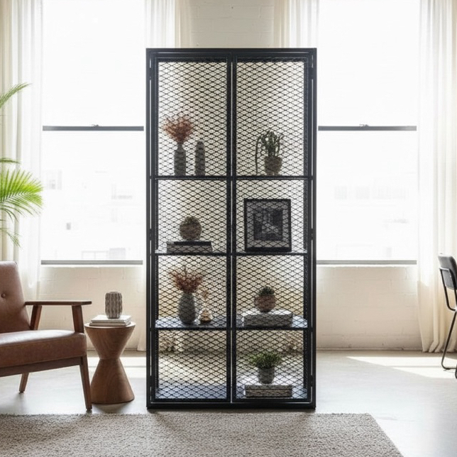 工業風收納網櫃、衣櫃網架、衣櫥、工業風網式衣櫃、可訂製尺寸、居家生活、衣物收納、鞋架、擺放架、衣櫥收納