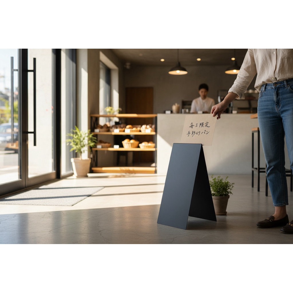金屬立牌 店門口展示架｜戶外立式招牌｜北歐工業風高質感展示牌｜咖啡廳／餐廳／商店專用